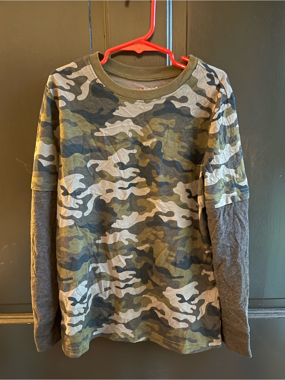 Boy’s Jumping Bean camo shirt